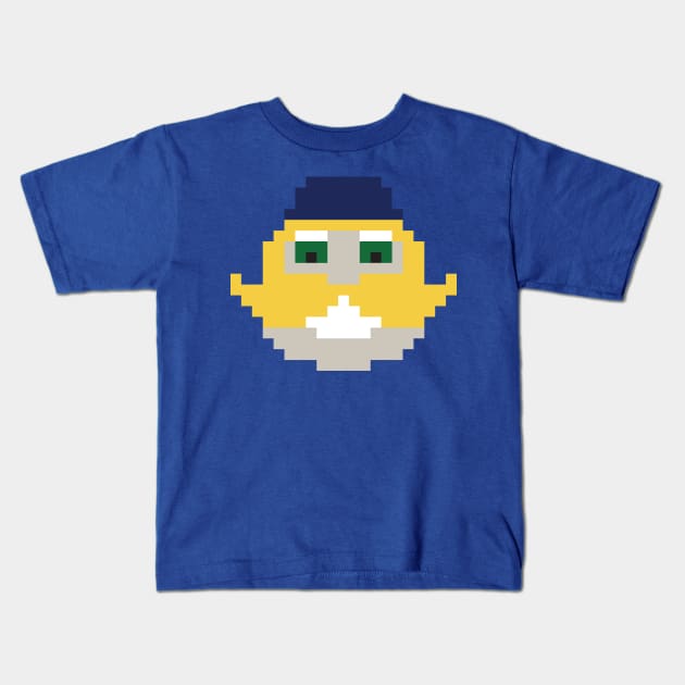 (MIL) Baseball Mascot Kids T-Shirt by Pixburgh